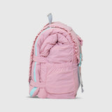 Sleep-N-Pack™ – Little Kid Size | Bows & Ruffles Cotton Candy Pink Corduroy