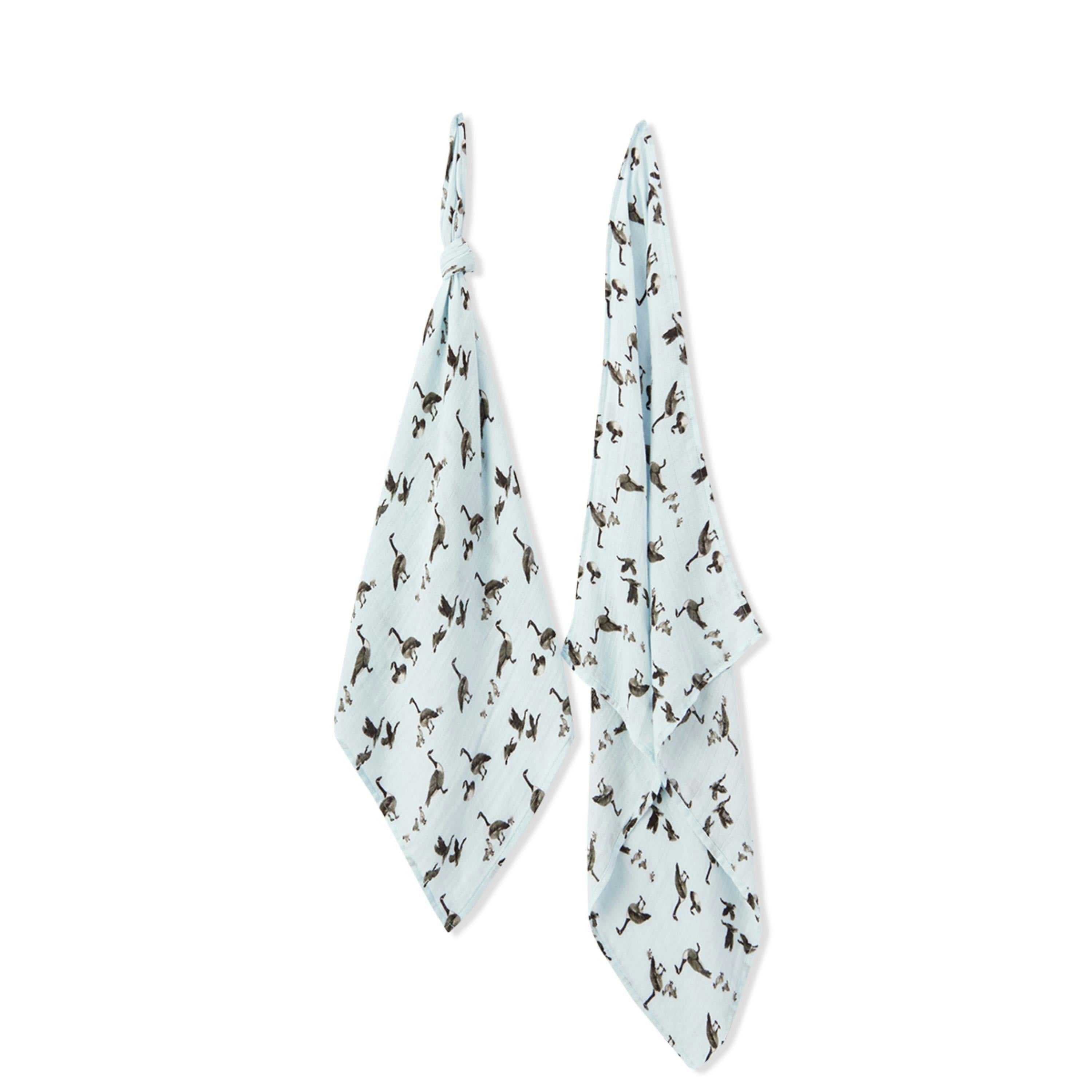 Goose Bamboo Burp Cloth