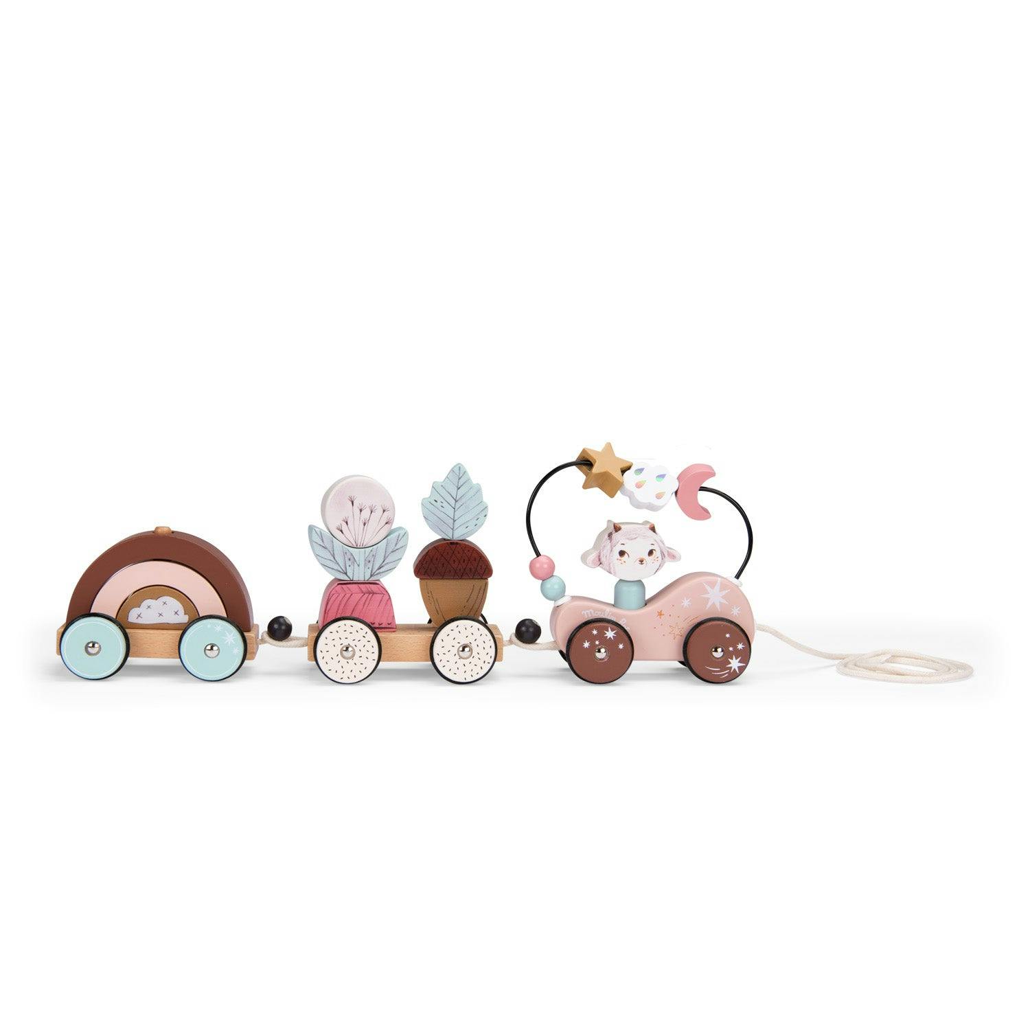 Pull along activity train 