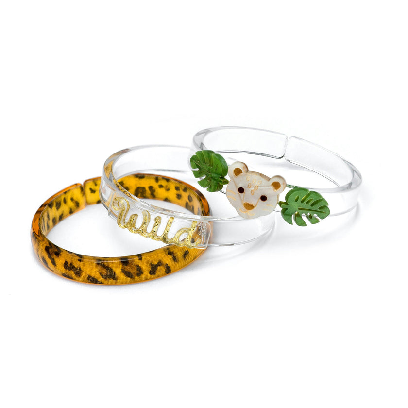Wild One Leopard Bracelet Set
