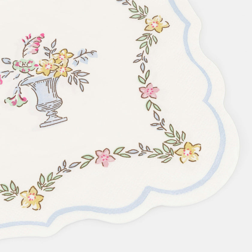 Chintz Border Large Napkins