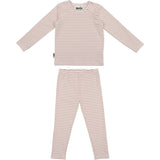 Directional Striped Raglan Sleeve Top & Pant Set