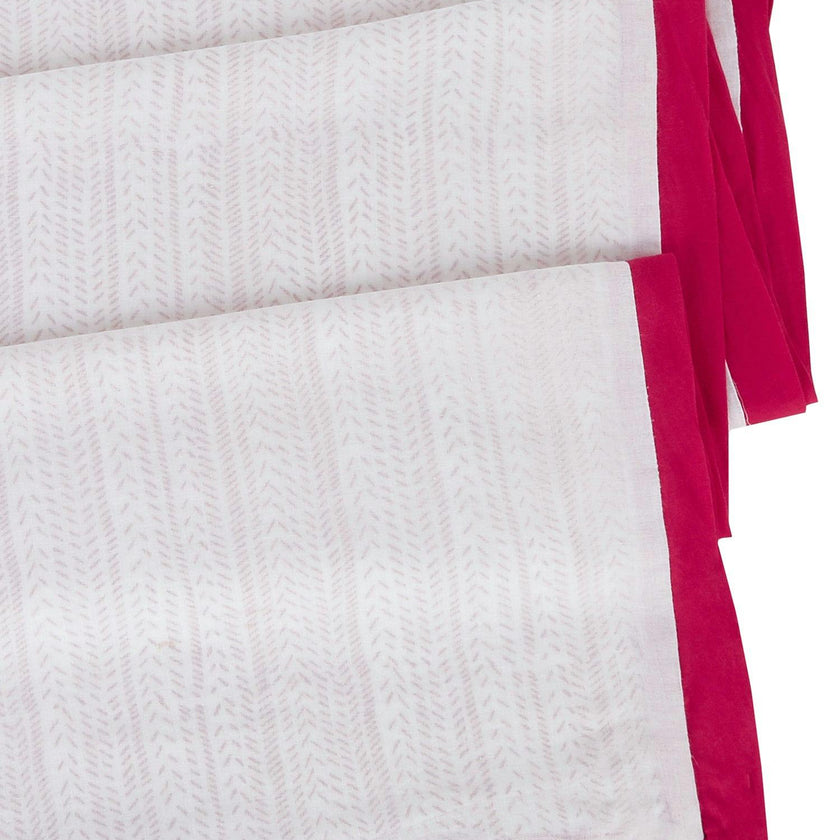Block-Printed Cotton Dohar