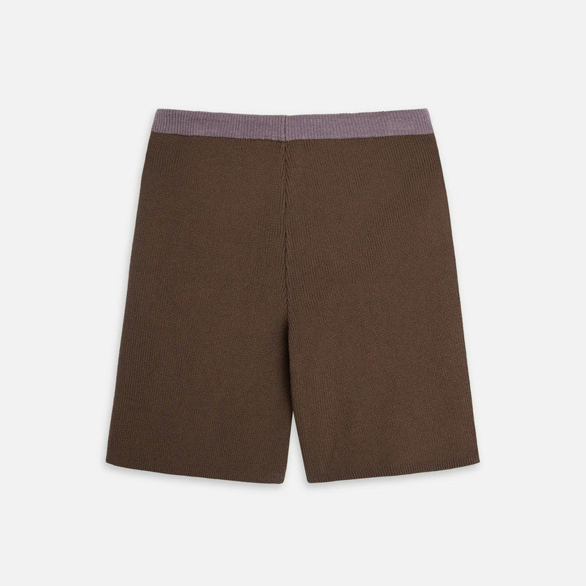 men's organic cotton shorts - mocha