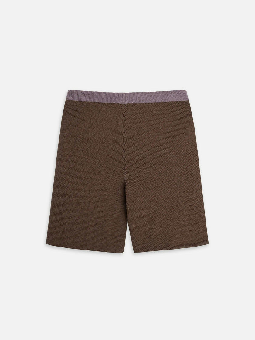 men's organic cotton shorts - mocha