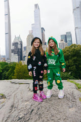 You Rock Doodle Print Hoodie And Pant Set