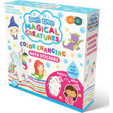 Buddy & Barney: Color Changing Bath Time Stickers - Magical Creatures