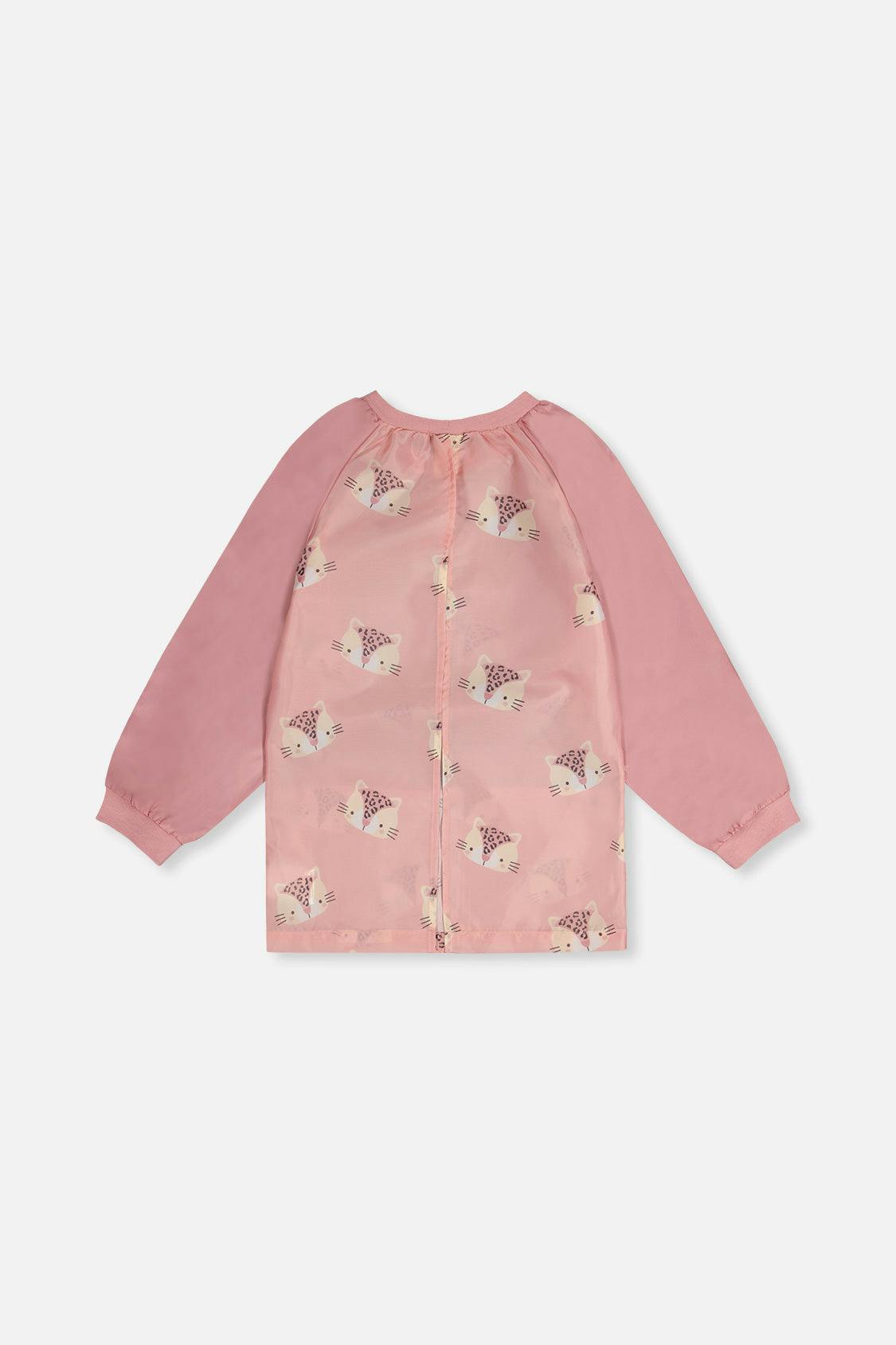Toddler Girl Leopard Functional School Apron