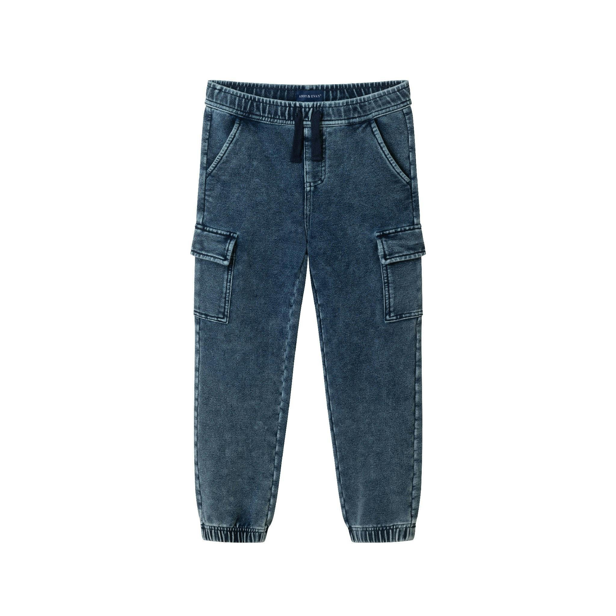 Kids Knit Jogger W/ Cargo Pockets