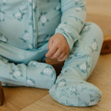 Zip-Up Footie Pajama - Wade