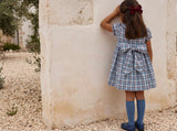 Heritage Plaid Ruffle Collar Dress