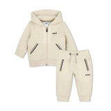 Beige Tracksuit Set