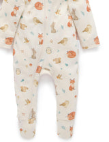 Printed Zip Growsuit Pack Cloud Woodland Print