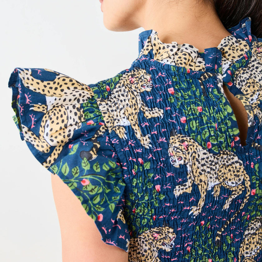 Bagheera - Let's Ruffle Dress - Navy