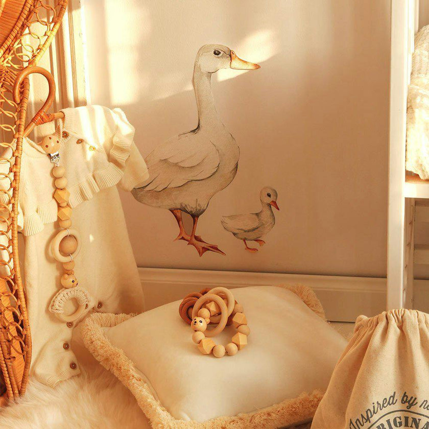 White Ducks Return To Innocence Wall Decal Set