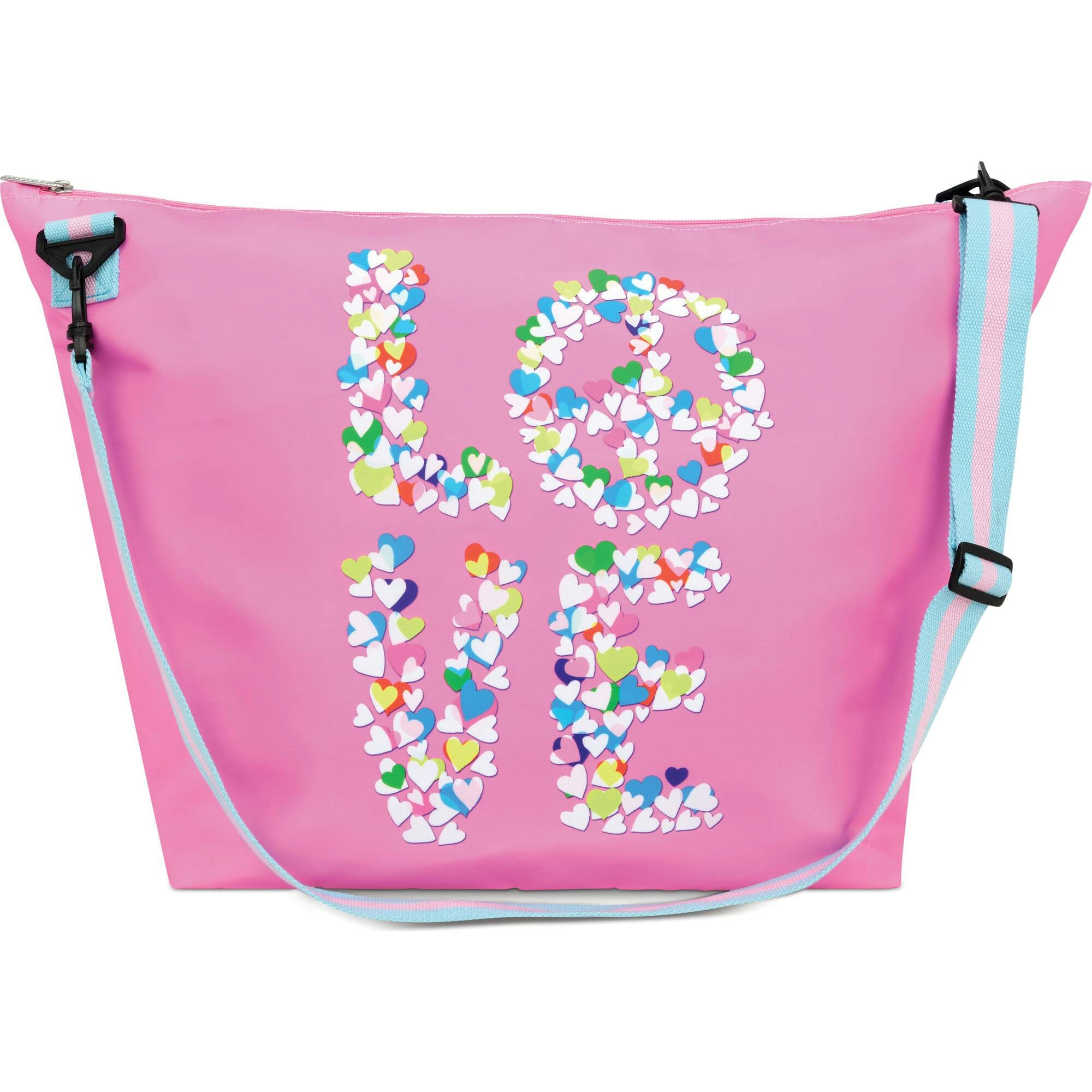 PEACE AND LOVE WEEKENDER BAG