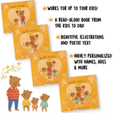 Daddy and Us / Me  (A Personalized Read-Aloud Gift from upto 4 Kids to Dad)