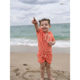 Beach Terry Pullover Top & Short Set