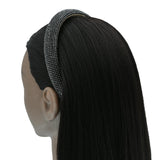 Multicolored Rhinestone Embossed Headband