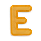 Translucent Uppercase Letters 76 pcs