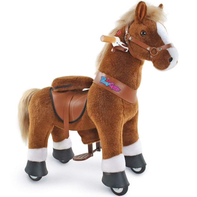 Model U® Horse Ride-On Toy Age 3–4 – Brown
