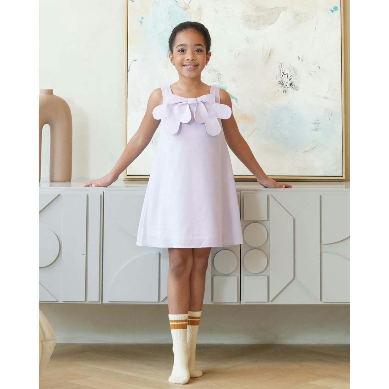 Esme dress (lavender)