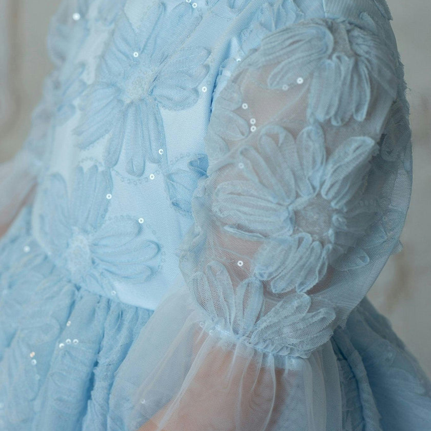 Sky Petal Music Box Dress