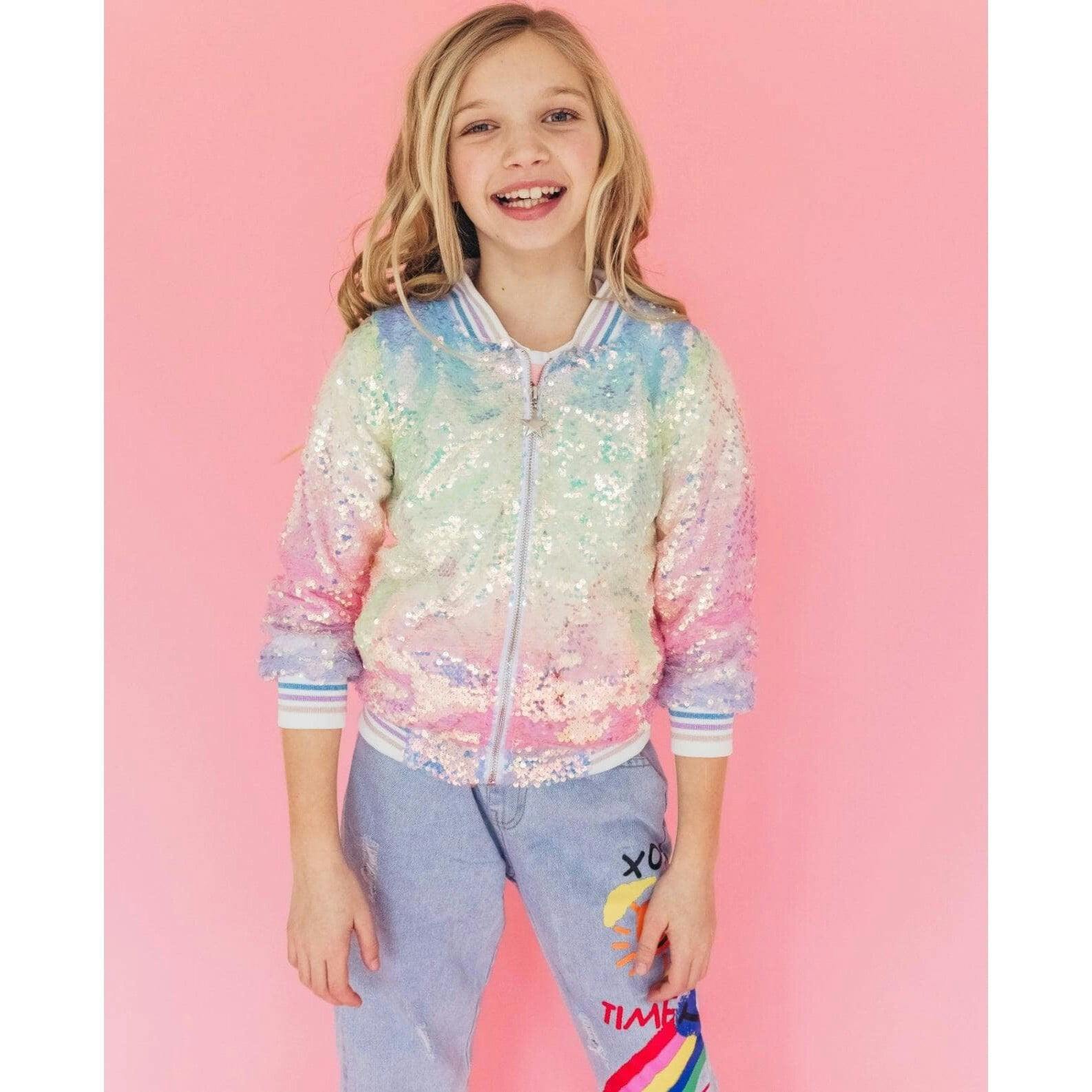 Icy Ombre Sequin Jacket