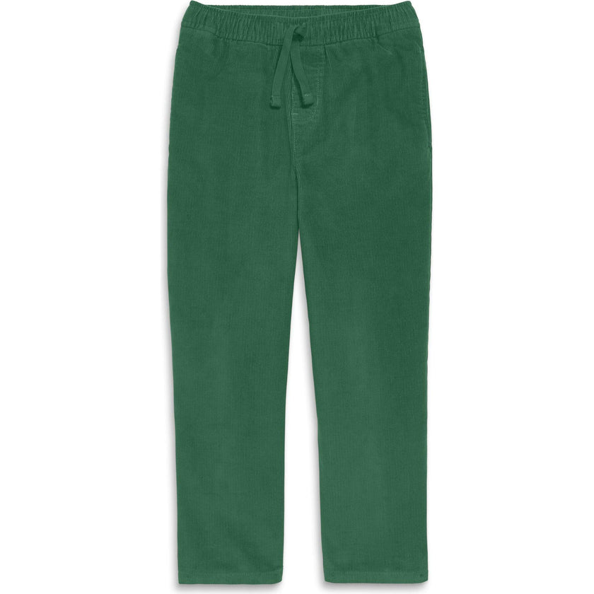 Kids stretch corduroy drawstring pant