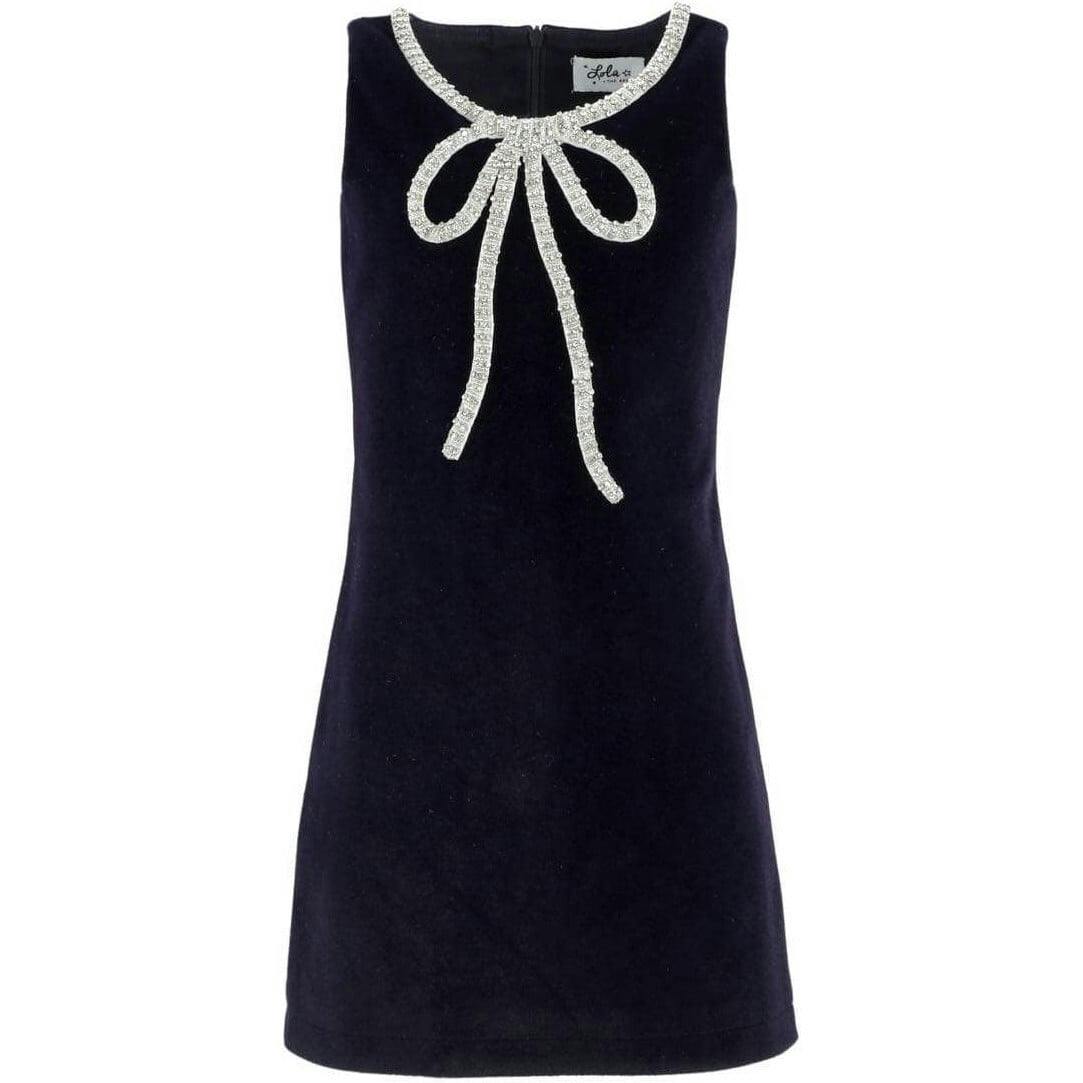 Velvet Bow Princess Dress