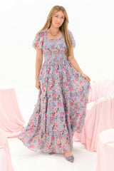 Winnie Dress in Peony Blossoms