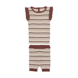 Ruffle Stripe 2Pc Set