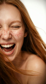 Red Spirit Speckles Makeup Patches - Team Spirit Collection