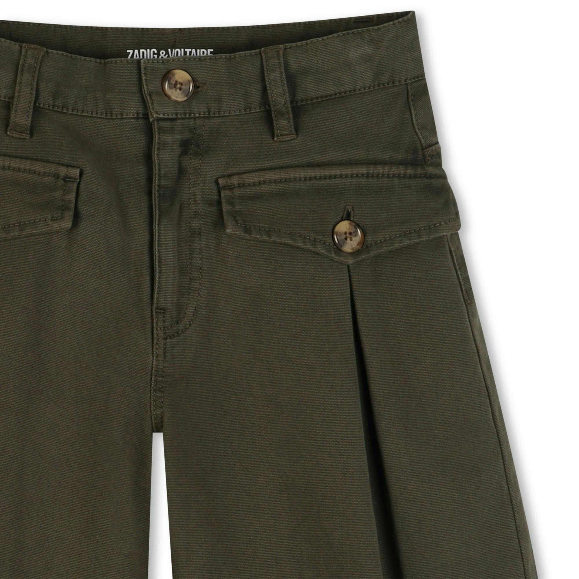 ZADIG & VOLTAIRE Pleat Shorts - Olive Night