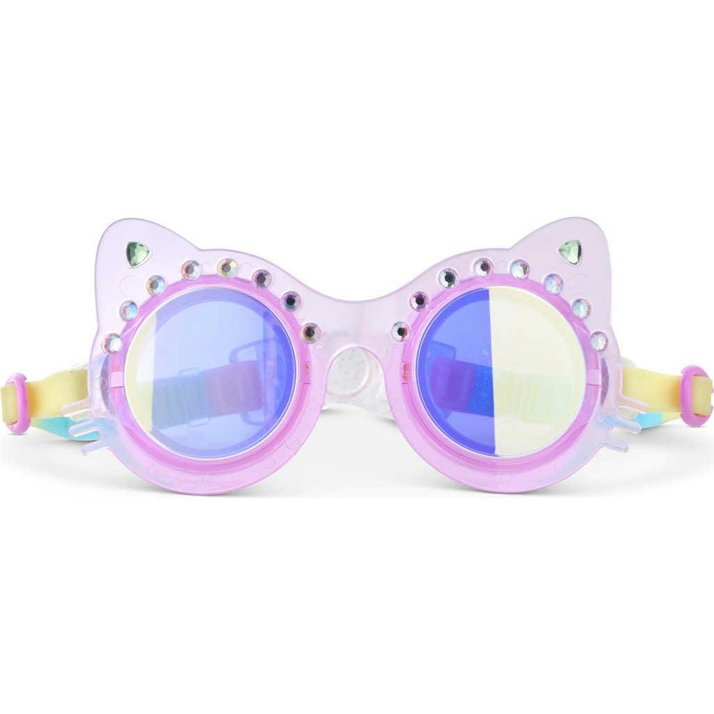 Frosted Feline Kids’ Swim Goggles