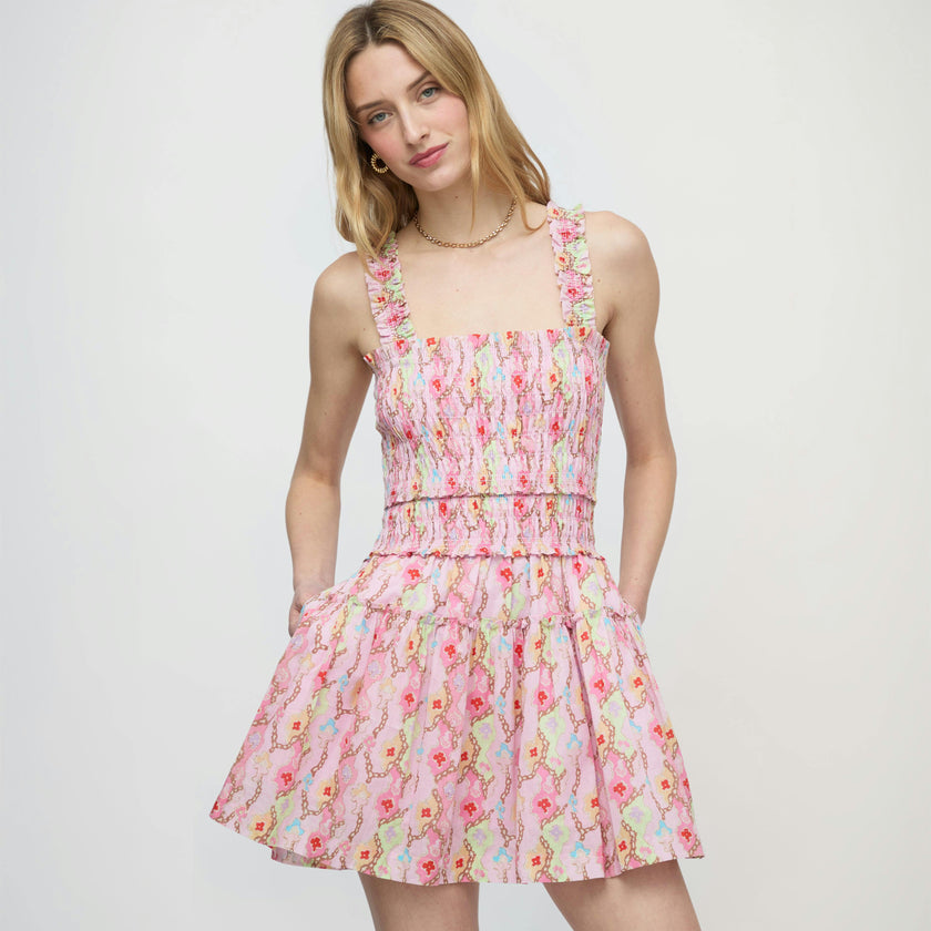 The Azalea Mini Nap Dress - Clover Chain