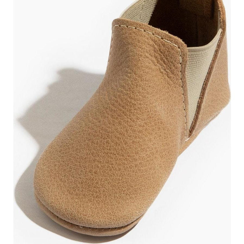 Weathered Brown Chelsea Boot Baby Shoe