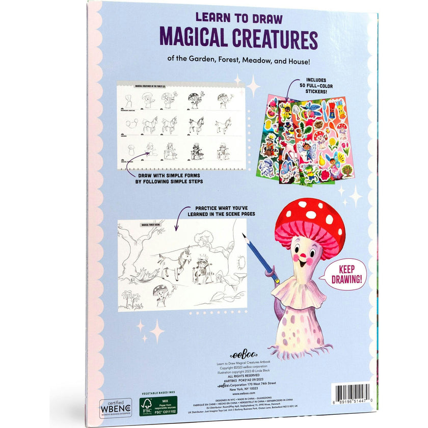 Learn to Draw - Magical Creatures - Drawing Guidebook
