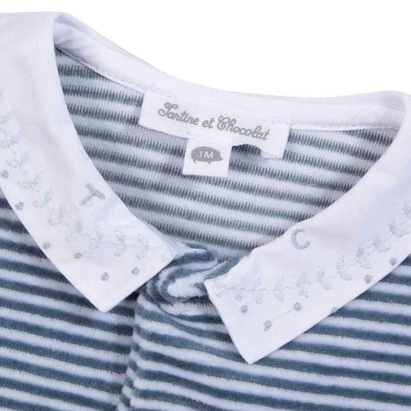 TARTINE ET CHOCOLAT BABY PYJAMA - DENIM