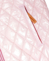Kids Hi-Gloss Ballerina Pink Puffer Jacket