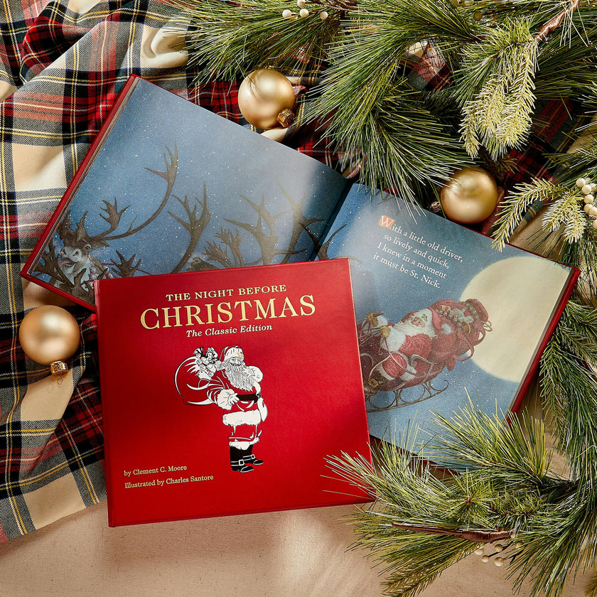 The Night Before Christmas Leather Bound Classic Children's Book