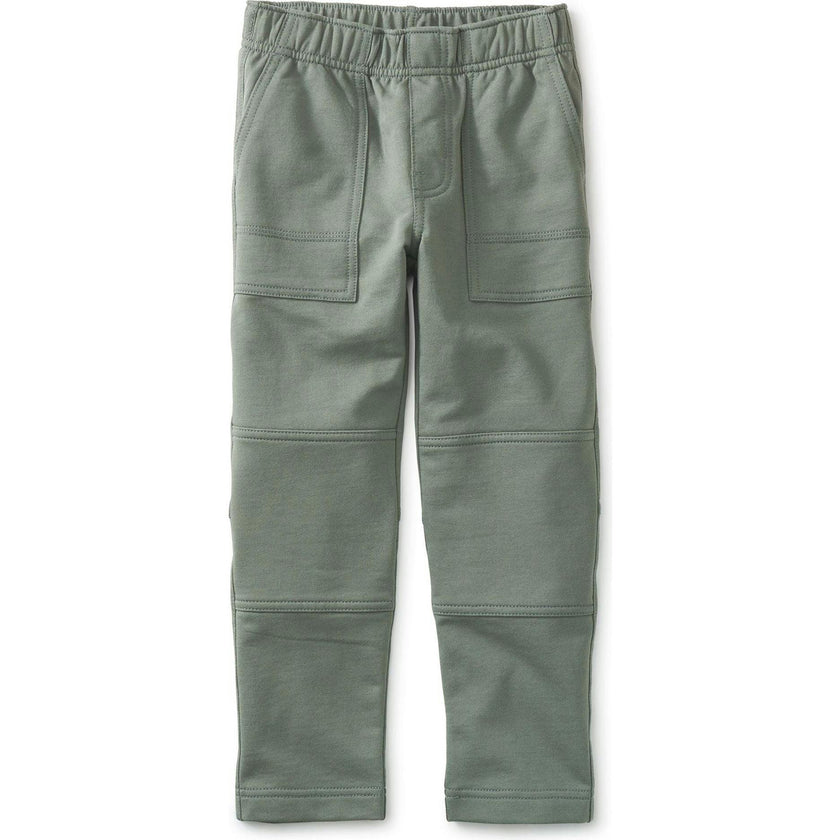 French Terry Playwear Pants, Green