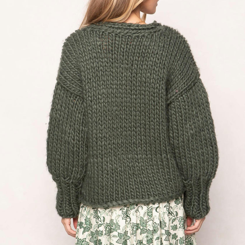 Ines Sweater in Green