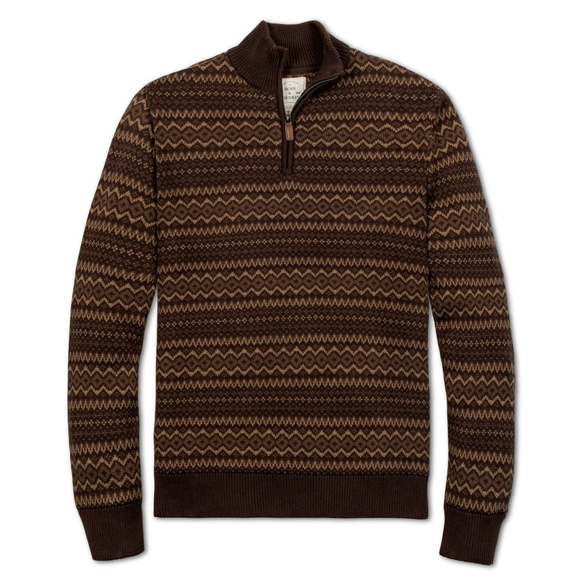 Organic Half Zip Pullover