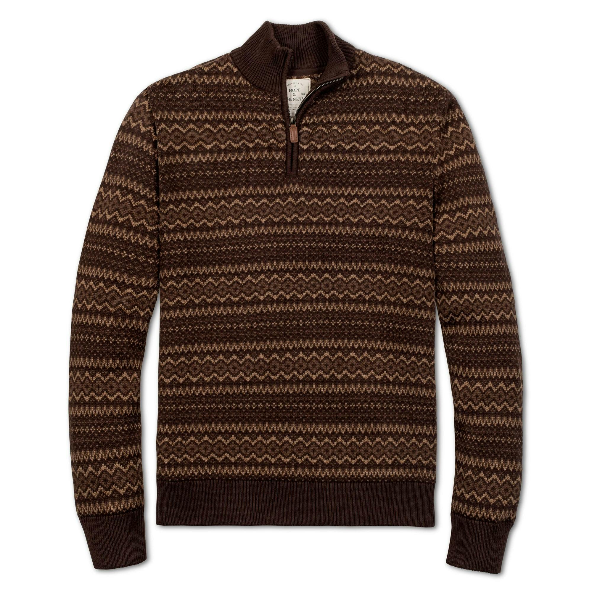 Organic Half Zip Pullover