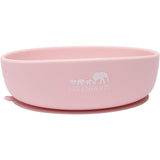 Silicone Baby Plate Bowl - Rose