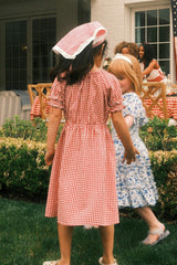 Mini Jessie Dress in Red Gingham