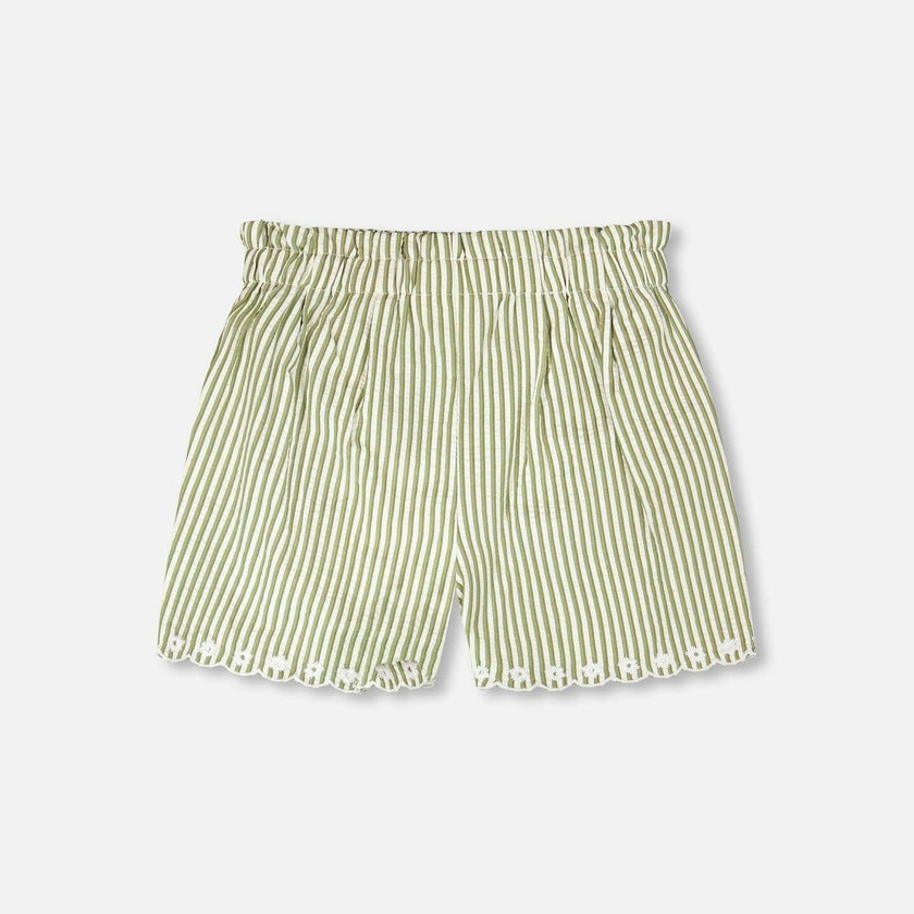 Shorts With Embroidery