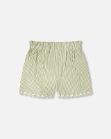 Shorts With Embroidery