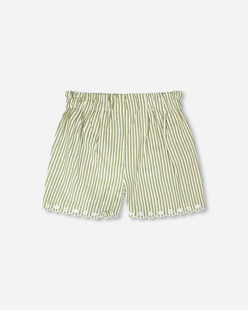 Shorts With Embroidery
